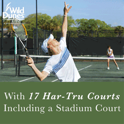 Award-winning tennis at Wild Dunes Resort, Charleston, SC