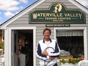 Tom Gross, Director of Tennis, Waterville Valley Resort, Waterville Valley, NH