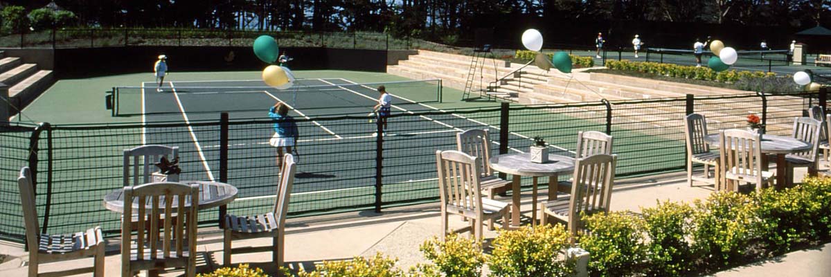 The Lodge at Pebble Beach Tennis Center, Pebble Beach, California