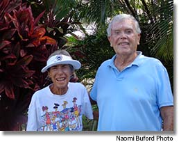 Hattie and John Somerville, Poipu Kai Tennis Club, Kauai, Hawaii
